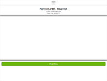 Tablet Screenshot of harvestgardenroyaloak.com